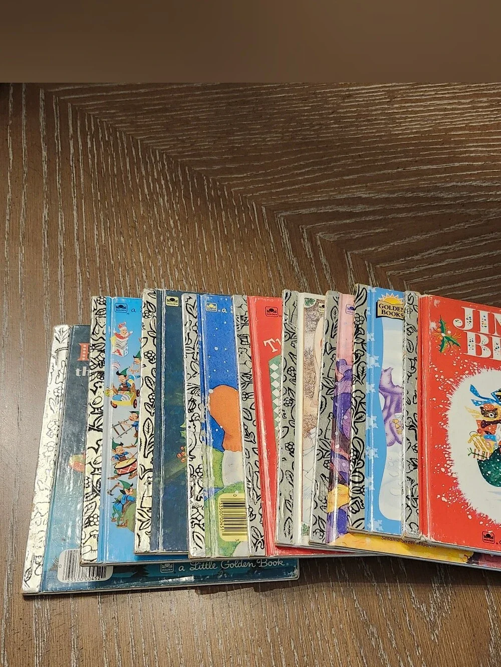 Lot Of 9 Christmas Little Golden Books